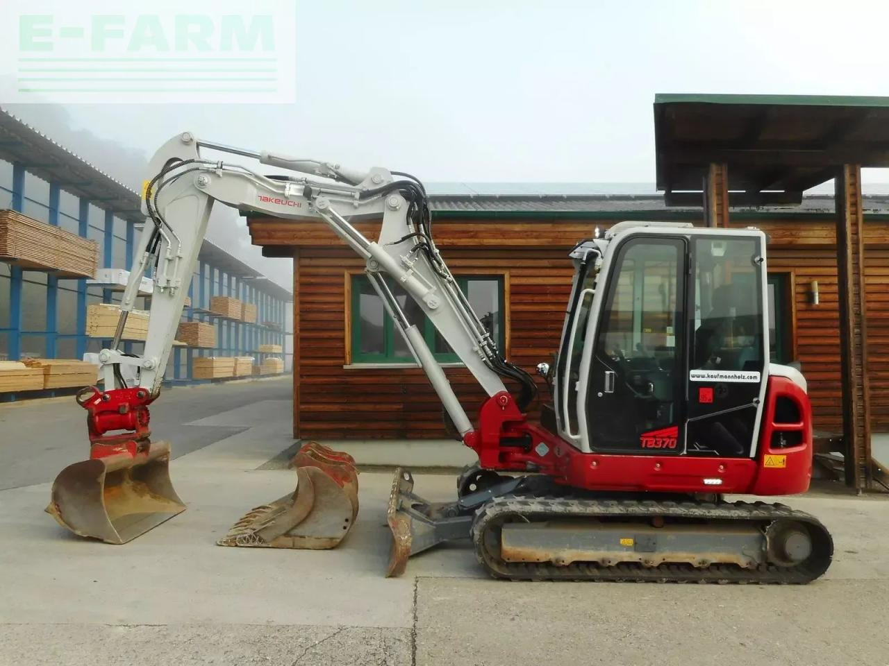 Takeuchi tb 370 ( 6.710kg ) vollausstattung und neuzusta - Міні-екскаватор: фото 1 Takeuchi tb 370 ( 6.710kg ) vollausstattung und neuzusta - Міні-екскаватор: фото 1