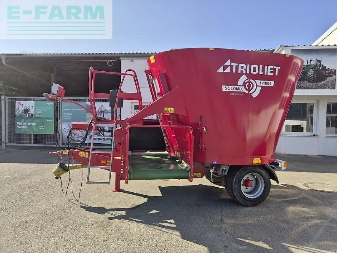 Trioliet solomix 1 1000 vlb - Техніка для тваринництва: фото 1 Trioliet solomix 1 1000 vlb - Техніка для тваринництва: фото 1