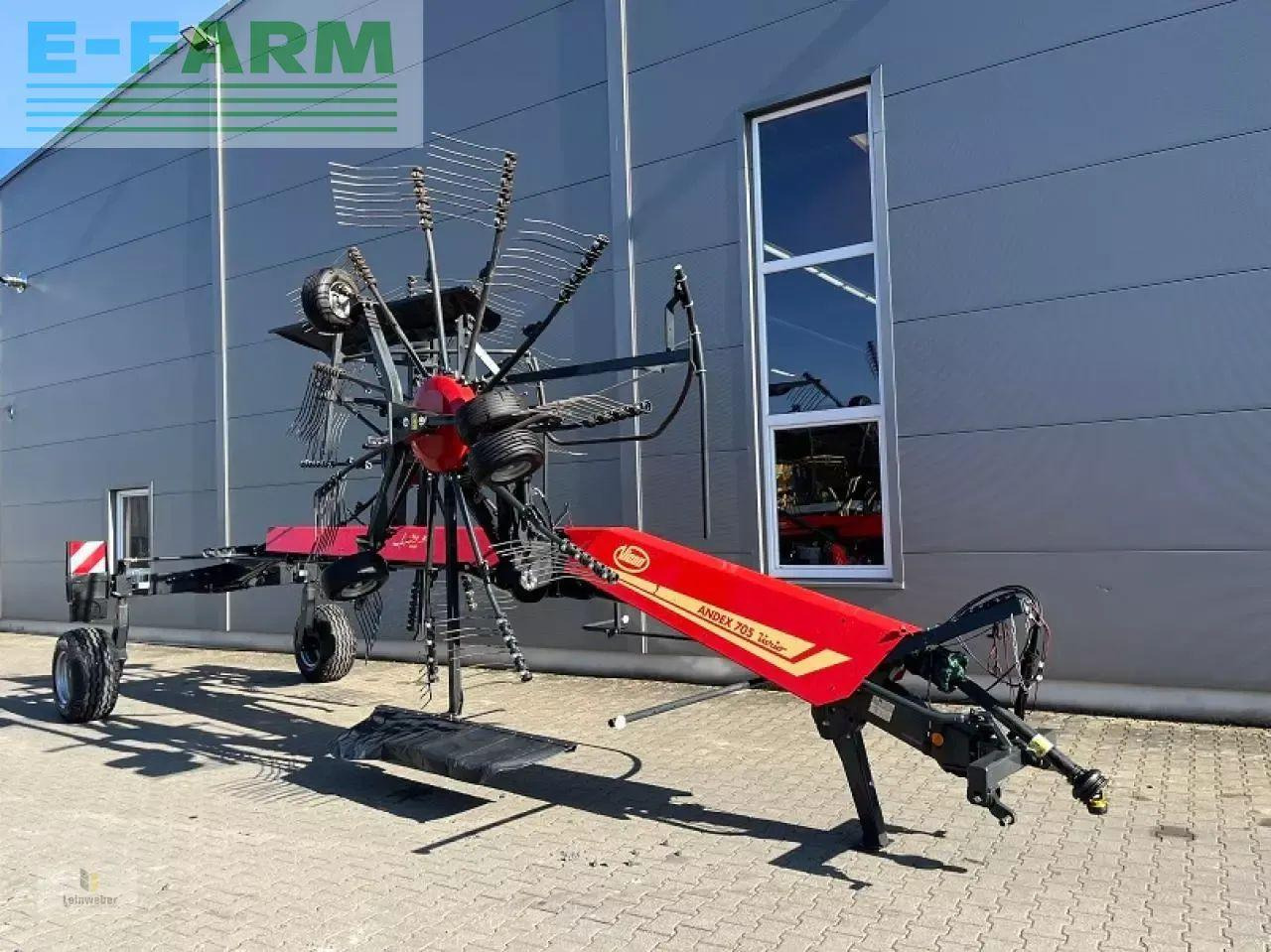 Vicon andex 705 vario - Сіноворушилка: фото 1 Vicon andex 705 vario - Сіноворушилка: фото 1