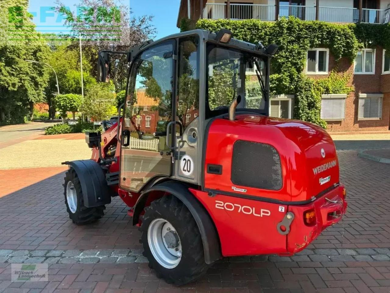 Weidemann 2070 cx lp - Колісний навантажувач: фото 5 Weidemann 2070 cx lp - Колісний навантажувач: фото 5