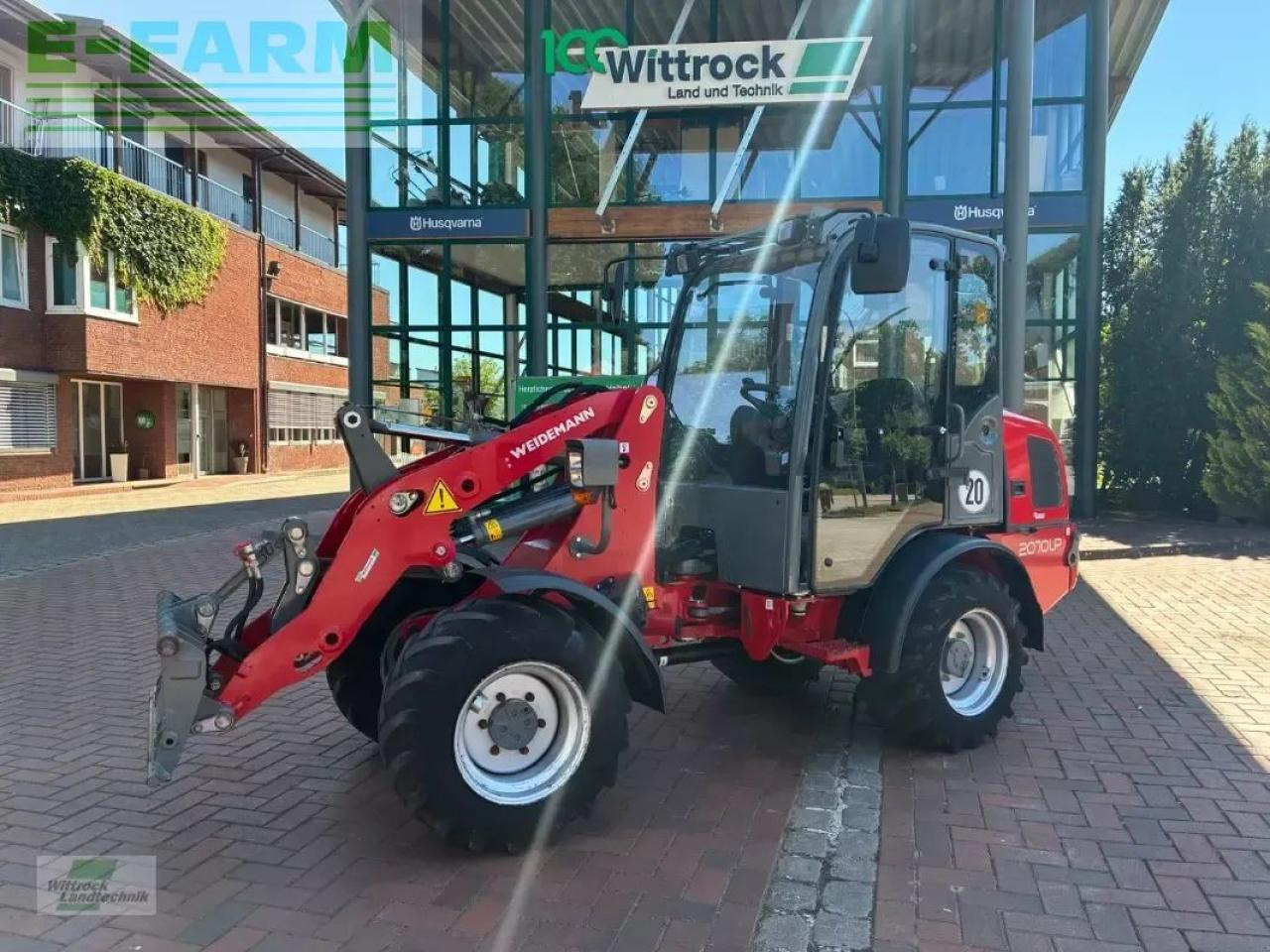 Weidemann 2070 cx lp - Колісний навантажувач: фото 2 Weidemann 2070 cx lp - Колісний навантажувач: фото 2