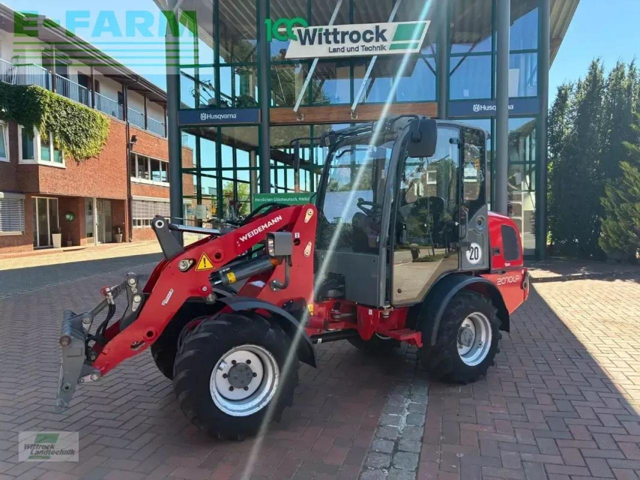 Weidemann 2070 cx lp - Колісний навантажувач: фото 3 Weidemann 2070 cx lp - Колісний навантажувач: фото 3