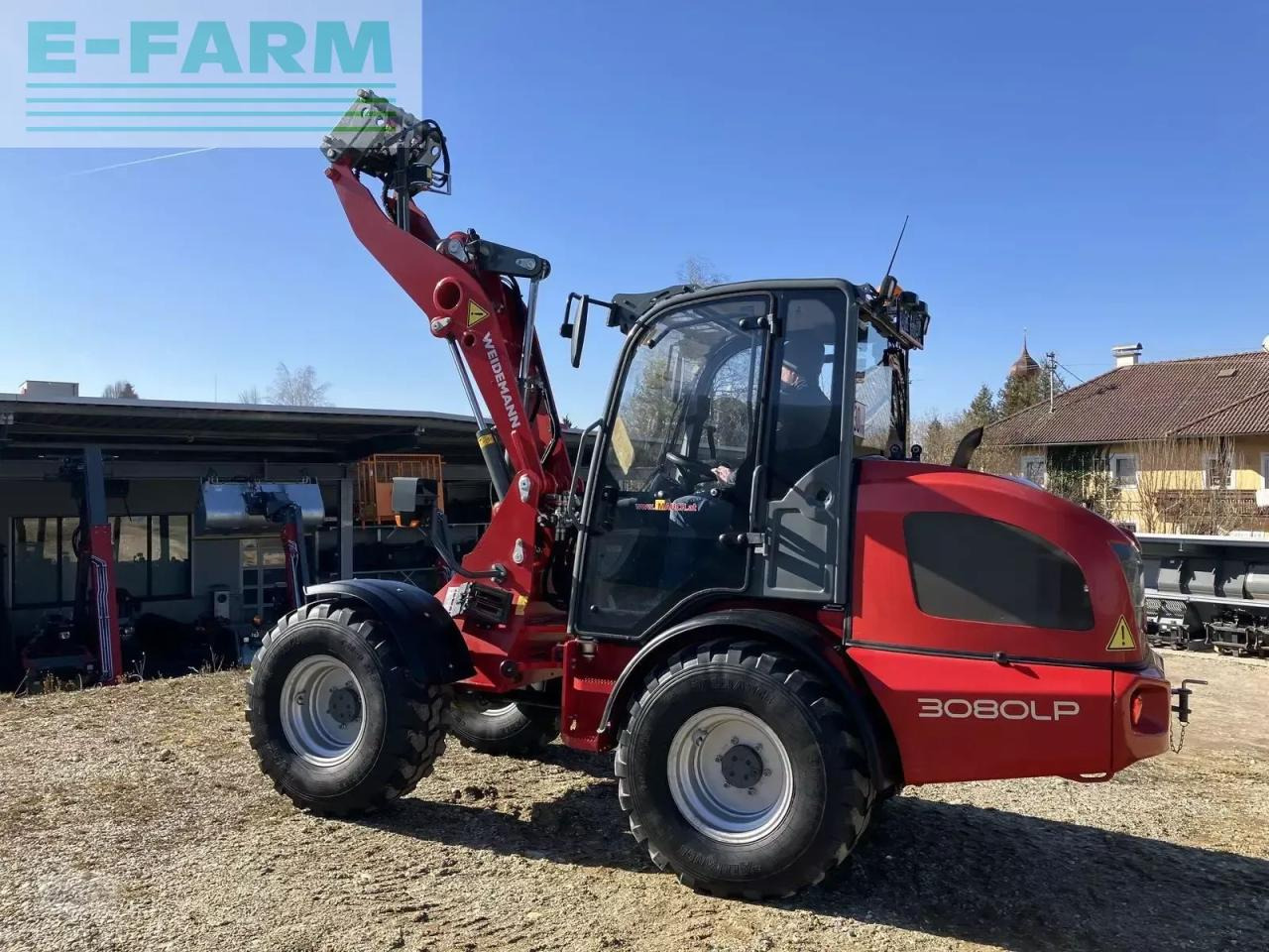 Колісний навантажувач Weidemann 3080 lp radlader mietrückläufer: фото 9