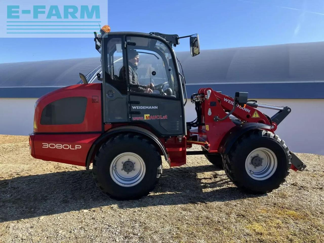 Колісний навантажувач Weidemann 3080 lp radlader mietrückläufer: фото 7