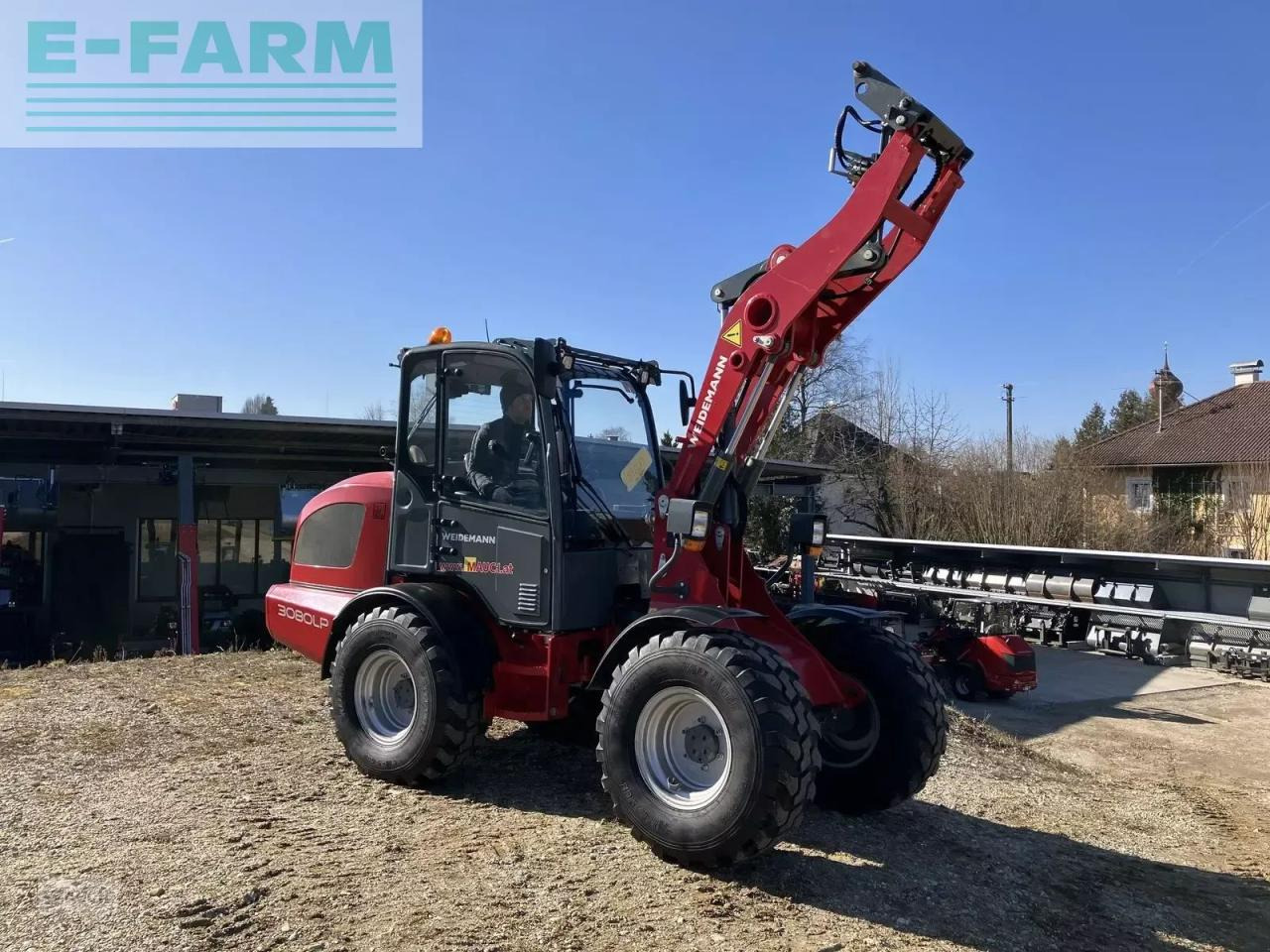 Колісний навантажувач Weidemann 3080 lp radlader mietrückläufer: фото 6