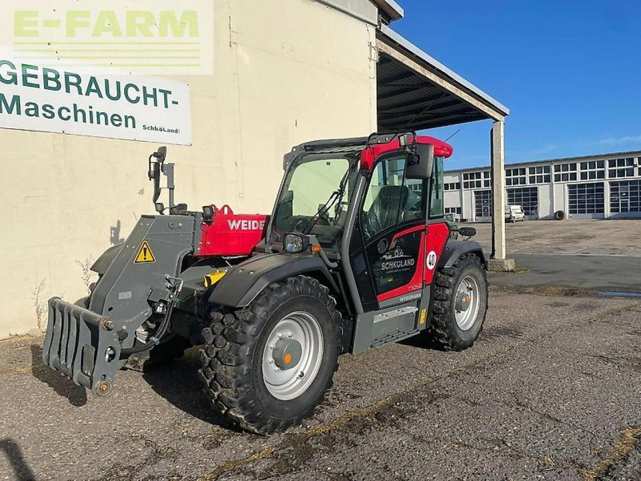 Weidemann t7042 - Навантажувач телескопічний: фото 1 Weidemann t7042 - Навантажувач телескопічний: фото 1