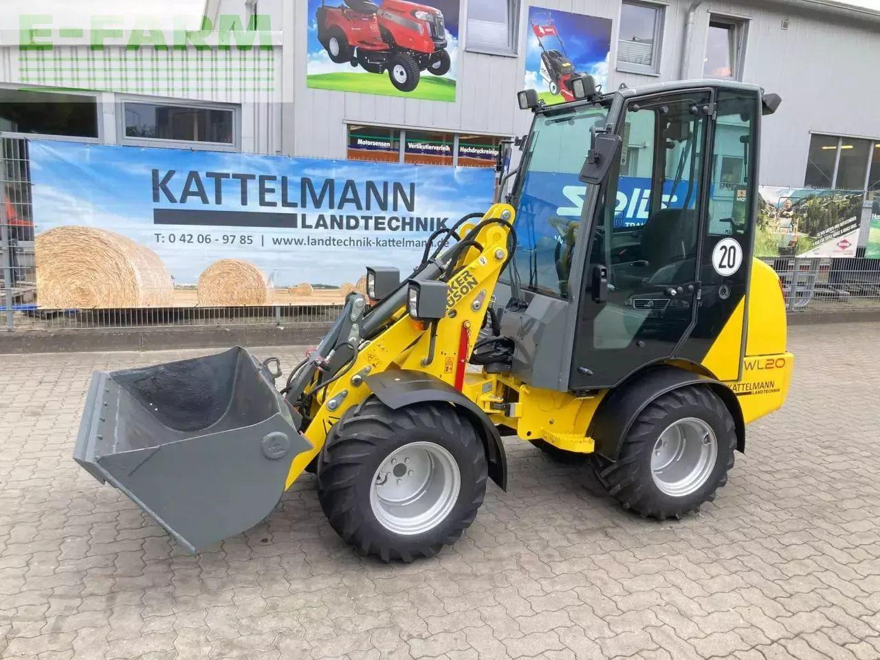 Weidemann wacker wl 20 wie weidemann - Колісний навантажувач: фото 2 Weidemann wacker wl 20 wie weidemann - Колісний навантажувач: фото 2