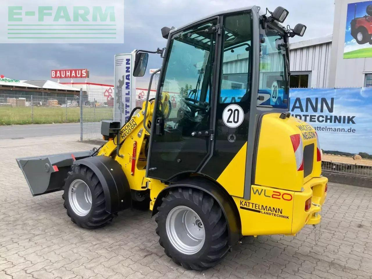 Weidemann wacker wl 20 wie weidemann - Колісний навантажувач: фото 4 Weidemann wacker wl 20 wie weidemann - Колісний навантажувач: фото 4