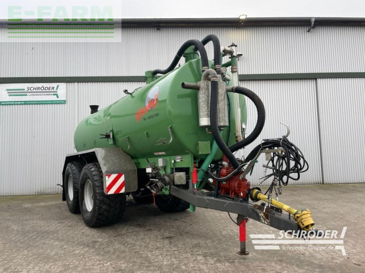 Wienhoff vtw 20200 profi line - Розкидач рідких добрив: фото 1 Wienhoff vtw 20200 profi line - Розкидач рідких добрив: фото 1