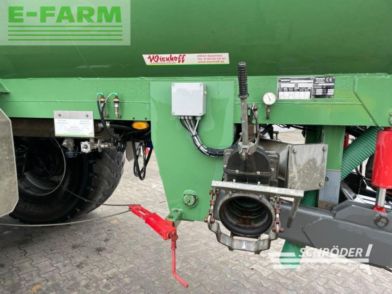 Wienhoff vtw 20200 profi line - Розкидач рідких добрив: фото 5 Wienhoff vtw 20200 profi line - Розкидач рідких добрив: фото 5