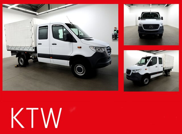 MERCEDES-BENZ Sprinter 314 CDI DOKA,Allrad,Standheizung... - Тентований фургон, Вантажопасажирський фургон: фото 1 MERCEDES-BENZ Sprinter 314 CDI DOKA,Allrad,Standheizung... - Тентований фургон, Вантажопасажирський фургон: фото 1