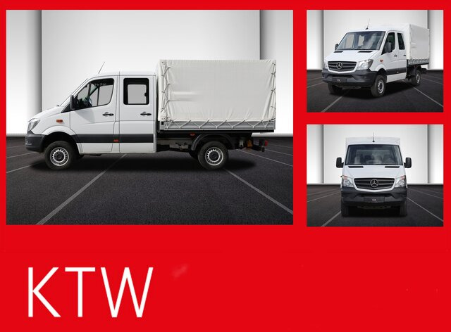 MERCEDES-BENZ Sprinter 316CDI DOKA,Allrad,AHK,Standhzg. - Тентований фургон, Вантажопасажирський фургон: фото 1 MERCEDES-BENZ Sprinter 316CDI DOKA,Allrad,AHK,Standhzg. - Тентований фургон, Вантажопасажирський фургон: фото 1
