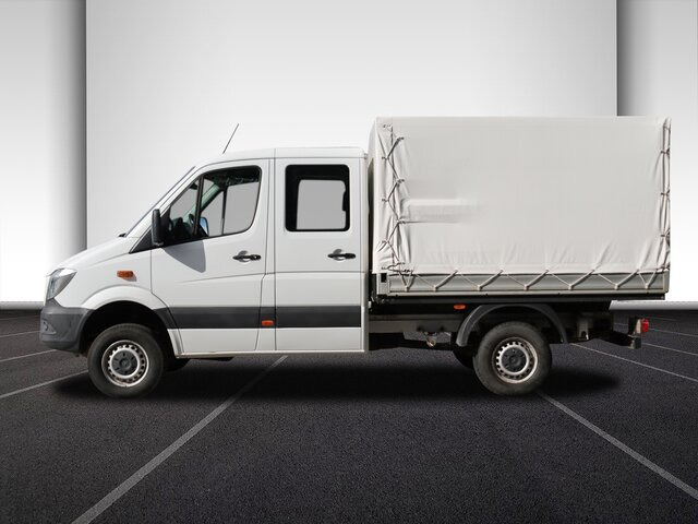 Легка бортова вантажівка, Вантажопасажирський фургон MERCEDES-BENZ Sprinter 316CDI DOKA,Allrad,AHK,TCO,Standhzg....: фото 12 Легка бортова вантажівка, Вантажопасажирський фургон MERCEDES-BENZ Sprinter 316CDI DOKA,Allrad,AHK,TCO,Standhzg....: фото 12
