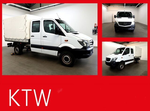 MERCEDES-BENZ Sprinter 316CDI DOKA,Allrad,Klima,AHK,TCO - Тентований фургон, Вантажопасажирський фургон: фото 1 MERCEDES-BENZ Sprinter 316CDI DOKA,Allrad,Klima,AHK,TCO - Тентований фургон, Вантажопасажирський фургон: фото 1