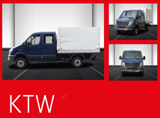 MERCEDES-BENZ Sprinter 316CDI DOKA,Allrad,Klima,AHK3,5To,TCO - Тентований фургон, Вантажопасажирський фургон: фото 1 MERCEDES-BENZ Sprinter 316CDI DOKA,Allrad,Klima,AHK3,5To,TCO - Тентований фургон, Вантажопасажирський фургон: фото 1