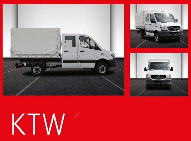 MERCEDES-BENZ Sprinter 316CDI DOKA,Allrad,Klima - Тентований фургон, Вантажопасажирський фургон: фото 1 MERCEDES-BENZ Sprinter 316CDI DOKA,Allrad,Klima - Тентований фургон, Вантажопасажирський фургон: фото 1