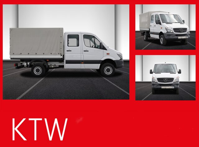 MERCEDES-BENZ Sprinter 316CDI DOKA,Allrad,Klima - Тентований фургон, Вантажопасажирський фургон: фото 1 MERCEDES-BENZ Sprinter 316CDI DOKA,Allrad,Klima - Тентований фургон, Вантажопасажирський фургон: фото 1