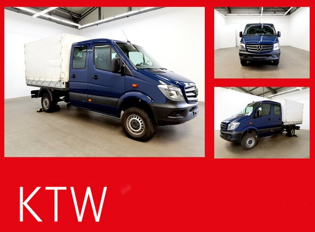 MERCEDES-BENZ Sprinter 316CDI DOKA,Allrad,Klima - Тентований фургон, Вантажопасажирський фургон: фото 1 MERCEDES-BENZ Sprinter 316CDI DOKA,Allrad,Klima - Тентований фургон, Вантажопасажирський фургон: фото 1