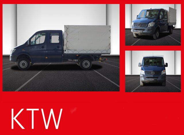 MERCEDES-BENZ Sprinter 316CDI DOKA,Allrad,Klima... - Тентований фургон, Вантажопасажирський фургон: фото 1 MERCEDES-BENZ Sprinter 316CDI DOKA,Allrad,Klima... - Тентований фургон, Вантажопасажирський фургон: фото 1