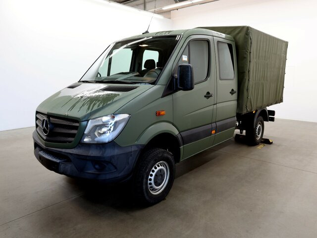Легка бортова вантажівка, Вантажопасажирський фургон MERCEDES-BENZ Sprinter 316CDI DOKA,Allrad,Klima,Standheizung: фото 9