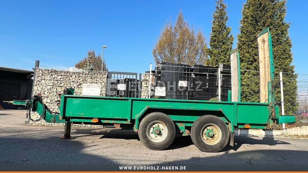 Blomenröhr 2-Achsen Anhänger, Tandem Tieflader für Bagger - Низькорамна платформа причіп: фото 2 Blomenröhr 2-Achsen Anhänger, Tandem Tieflader für Bagger - Низькорамна платформа причіп: фото 2