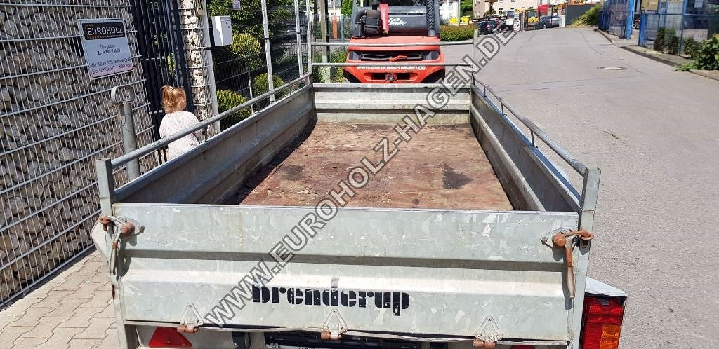 Бортовий причіп/ Платформа Brenderup Tandem Anhänger mit 2-Achsen: фото 17