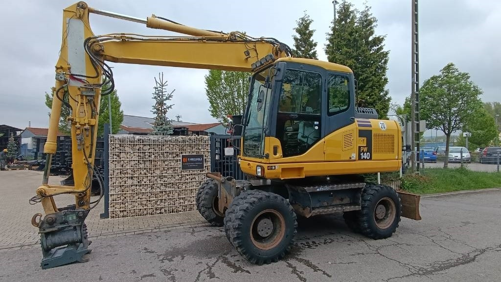 Komatsu PW 140 Mobilbagger Powertilt Schnellwechsler MS 10 - Колісний екскаватор: фото 2 Komatsu PW 140 Mobilbagger Powertilt Schnellwechsler MS 10 - Колісний екскаватор: фото 2