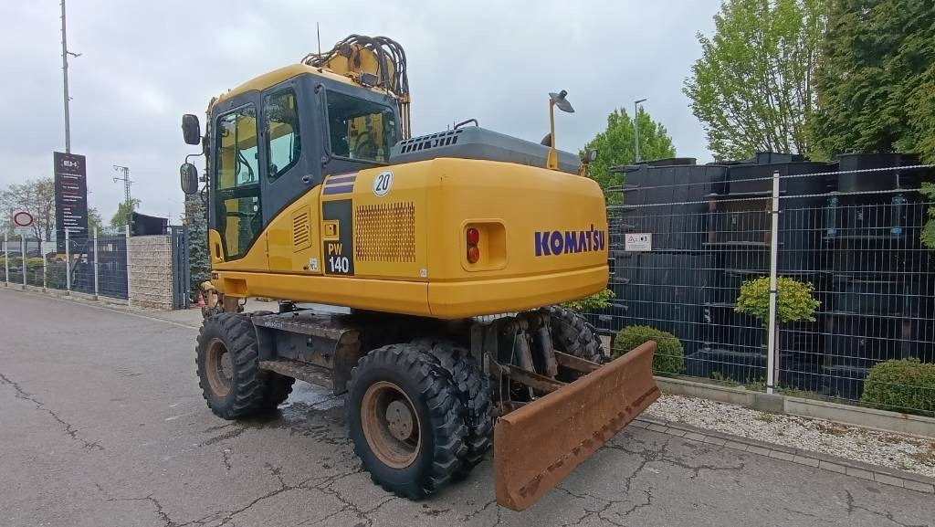 Komatsu PW 140 Mobilbagger Powertilt Schnellwechsler MS 10 - Колісний екскаватор: фото 5 Komatsu PW 140 Mobilbagger Powertilt Schnellwechsler MS 10 - Колісний екскаватор: фото 5