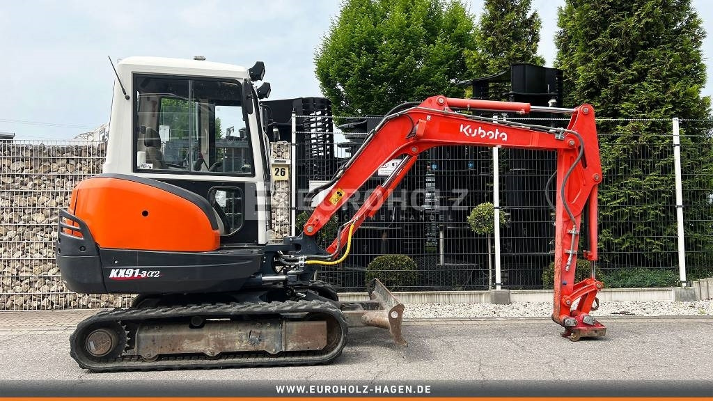 Kubota Minibagger KX 91-3 S2 mit Schnellwechsler MS03 - Міні-екскаватор: фото 1 Kubota Minibagger KX 91-3 S2 mit Schnellwechsler MS03 - Міні-екскаватор: фото 1