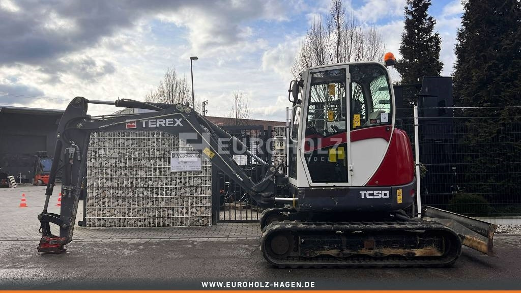 Terex Minibagger TC 50, Schnellwechsler MS03, Knickmatik - Міні-екскаватор: фото 2 Terex Minibagger TC 50, Schnellwechsler MS03, Knickmatik - Міні-екскаватор: фото 2