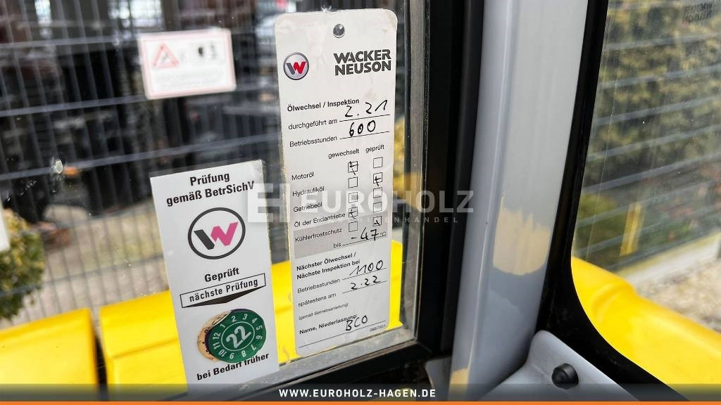 Міні-екскаватор Wacker Minibagger 3503, VDS Kabine, Schnellwechsler MS03: фото 17 Міні-екскаватор Wacker Minibagger 3503, VDS Kabine, Schnellwechsler MS03: фото 17