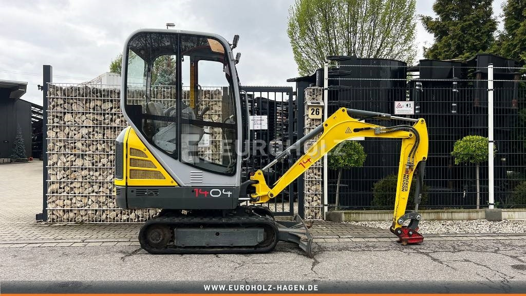 Міні-екскаватор Wacker Neuson 1404 Minibagger, Schnellwechsler MS01, Knickmatik: фото 6