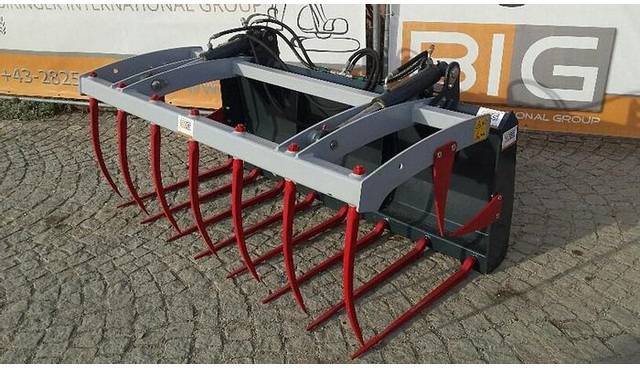 Krokodilgabel / Krokodilzange 180 cm mit Terex TL80/TL100 Aufnahme - Рама/ Шасі: фото 1 Krokodilgabel / Krokodilzange 180 cm mit Terex TL80/TL100 Aufnahme - Рама/ Шасі: фото 1