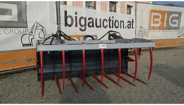 Krokodilgabel / Krokodilzange 180 cm mit Terex TL80/TL100 Aufnahme - Рама/ Шасі: фото 4 Krokodilgabel / Krokodilzange 180 cm mit Terex TL80/TL100 Aufnahme - Рама/ Шасі: фото 4