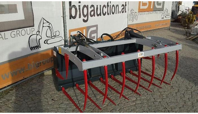 Krokodilgabel / Krokodilzange 180 cm mit Terex TL80/TL100 Aufnahme - Рама/ Шасі: фото 2 Krokodilgabel / Krokodilzange 180 cm mit Terex TL80/TL100 Aufnahme - Рама/ Шасі: фото 2
