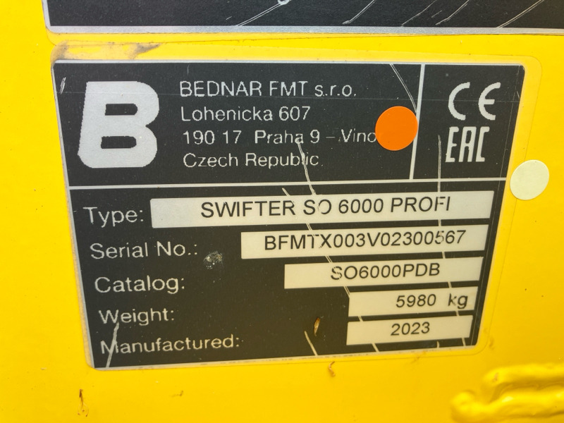 Bednar Swifter SO 6000 Profi - Борона: фото 2 Bednar Swifter SO 6000 Profi - Борона: фото 2