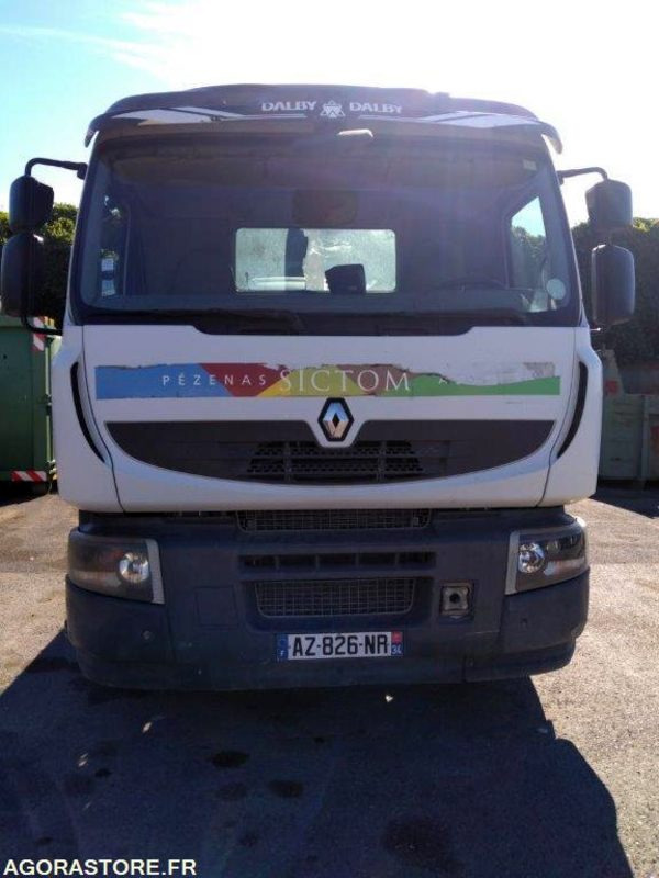 AZ-826-NR PORTEUR RENAULT PREMIUM 430 DXI 669120 kms 2010 - Гаковий мультиліфт вантажівка: фото 1 AZ-826-NR PORTEUR RENAULT PREMIUM 430 DXI 669120 kms 2010 - Гаковий мультиліфт вантажівка: фото 1