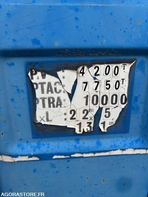 CAMION BENNE (TRI-BENNE) RENAULT S120 MIDLINER 1991 221000 KM - Самоскид вантажівка: фото 4 CAMION BENNE (TRI-BENNE) RENAULT S120 MIDLINER 1991 221000 KM - Самоскид вантажівка: фото 4