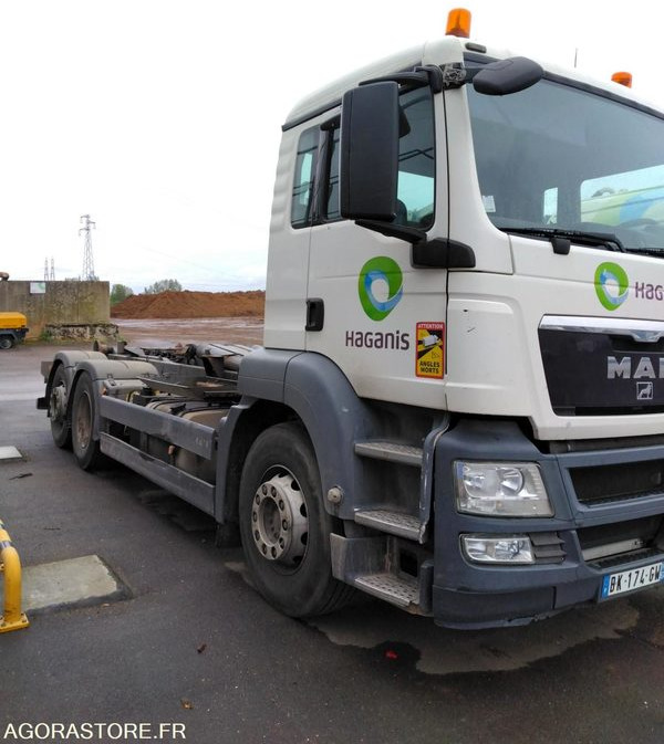 Camion Ampliroll MAN 26 tonnes - Гаковий мультиліфт вантажівка: фото 3 Camion Ampliroll MAN 26 tonnes - Гаковий мультиліфт вантажівка: фото 3
