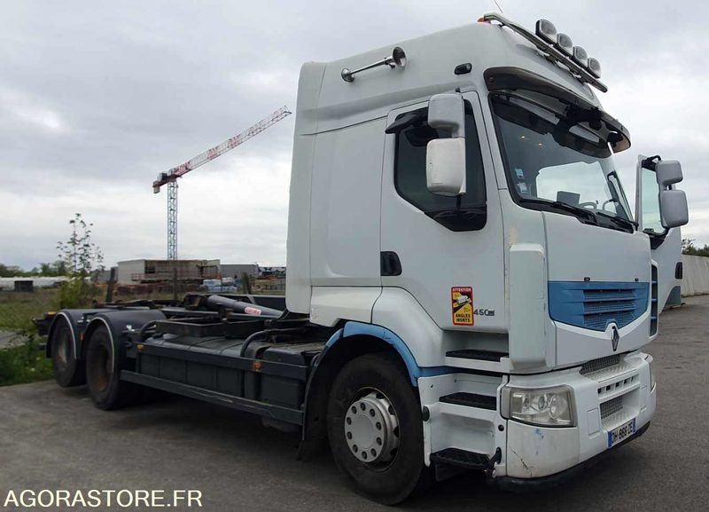 Camion ampliroll Renault lander 450dxi 2008 490000km - Гаковий мультиліфт вантажівка: фото 1 Camion ampliroll Renault lander 450dxi 2008 490000km - Гаковий мультиліфт вантажівка: фото 1