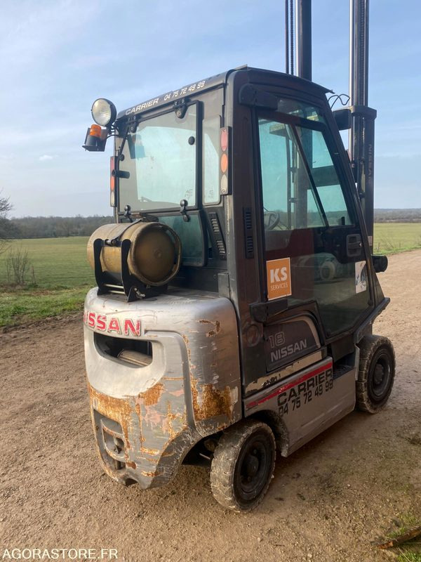 Chariot élévateur GAZ NISSAN 1.8T - Газовий навантажувач: фото 4 Chariot élévateur GAZ NISSAN 1.8T - Газовий навантажувач: фото 4