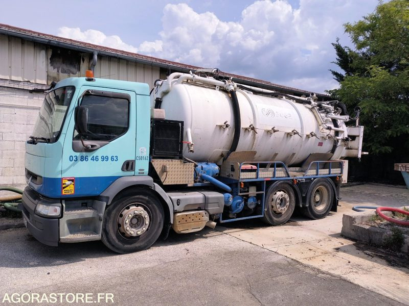 Hydrocureur HUWER RENAULT 24 T CE432JC (VENTE UNIQUEMENT EXPORT) - Асенізатори: фото 2 Hydrocureur HUWER RENAULT 24 T CE432JC (VENTE UNIQUEMENT EXPORT) - Асенізатори: фото 2