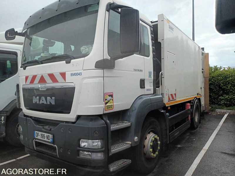MAN 19T/BOM - DF199ND - 2014 / 189 000 KM - Сміттєвози: фото 1 MAN 19T/BOM - DF199ND - 2014 / 189 000 KM - Сміттєвози: фото 1