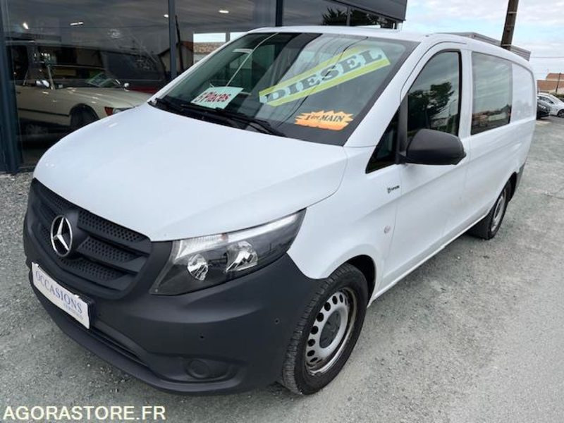 MERCEDES VITO MIXTO 116 CDI LONG 5 PLACES - 2021 - 193 000km - Суцільнометалевий фургон: фото 1 MERCEDES VITO MIXTO 116 CDI LONG 5 PLACES - 2021 - 193 000km - Суцільнометалевий фургон: фото 1