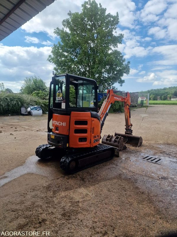 Міні-екскаватор MINI PELLE HYDRAULIQUE SUR CHENILLES CAOUTCHOUC HITACHI ZX26U DIESEL 19.7CV 2017: фото 8