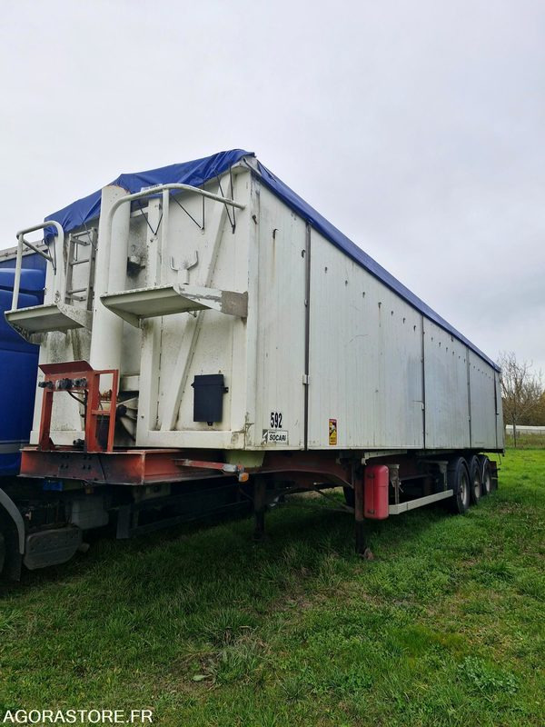 REMORQUE CEREALIERE SAMRO 70 M3 MINES FAVORABLE - Напівпричіп: фото 1 REMORQUE CEREALIERE SAMRO 70 M3 MINES FAVORABLE - Напівпричіп: фото 1