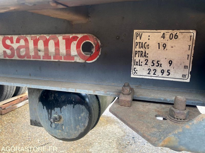 REMORQUE SAMRO PORTE CAISSON - Напівпричіп: фото 3 REMORQUE SAMRO PORTE CAISSON - Напівпричіп: фото 3