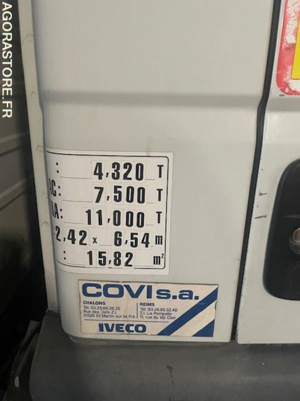 POID LOURD IVECO - Вантажівка з закритим кузовом: фото 3 POID LOURD IVECO - Вантажівка з закритим кузовом: фото 3