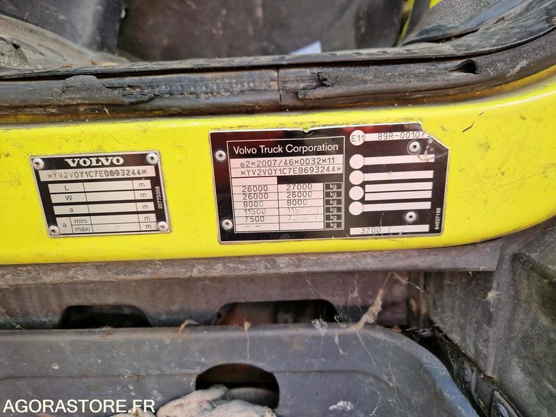 *PORTEUR BOM 26T VOLVO GEESINK- 121117 KM - 2014 (4004) - Сміттєвози: фото 5 *PORTEUR BOM 26T VOLVO GEESINK- 121117 KM - 2014 (4004) - Сміттєвози: фото 5