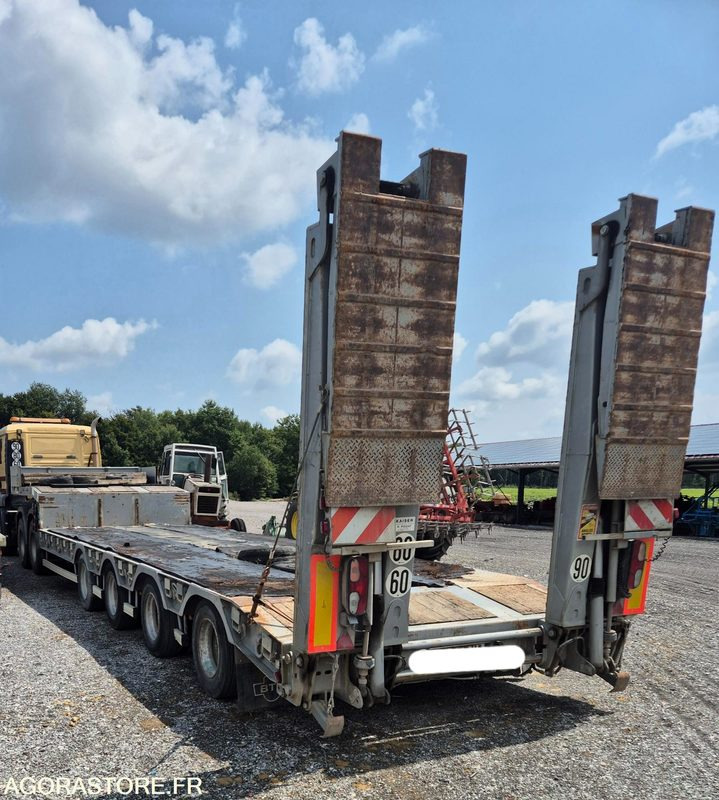 Porte engins 4 essieux - Низькорамна платформа причіп: фото 4 Porte engins 4 essieux - Низькорамна платформа причіп: фото 4